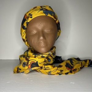 NWOT Loft Floral & Wildlife Oversized Scarf 72" x 26" Wrap Spring Summer